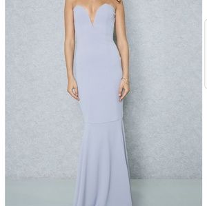 Beautiful Lilac Fishtail Sweetheart Dress